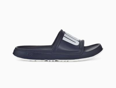 UGG Wilcox Slides for Mens - Dark Blue India